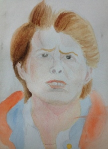 A Watercolour Portrait Attempt